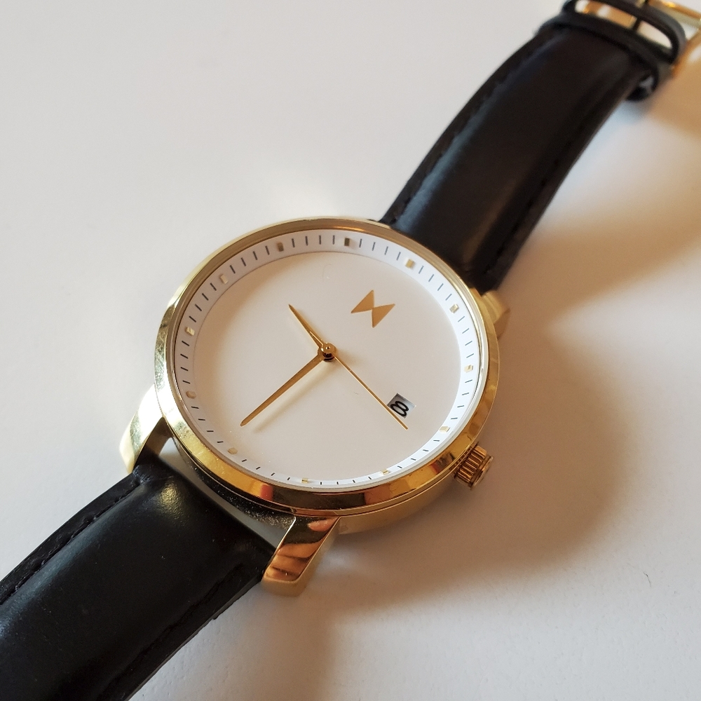MVMT Black & Gold Watch